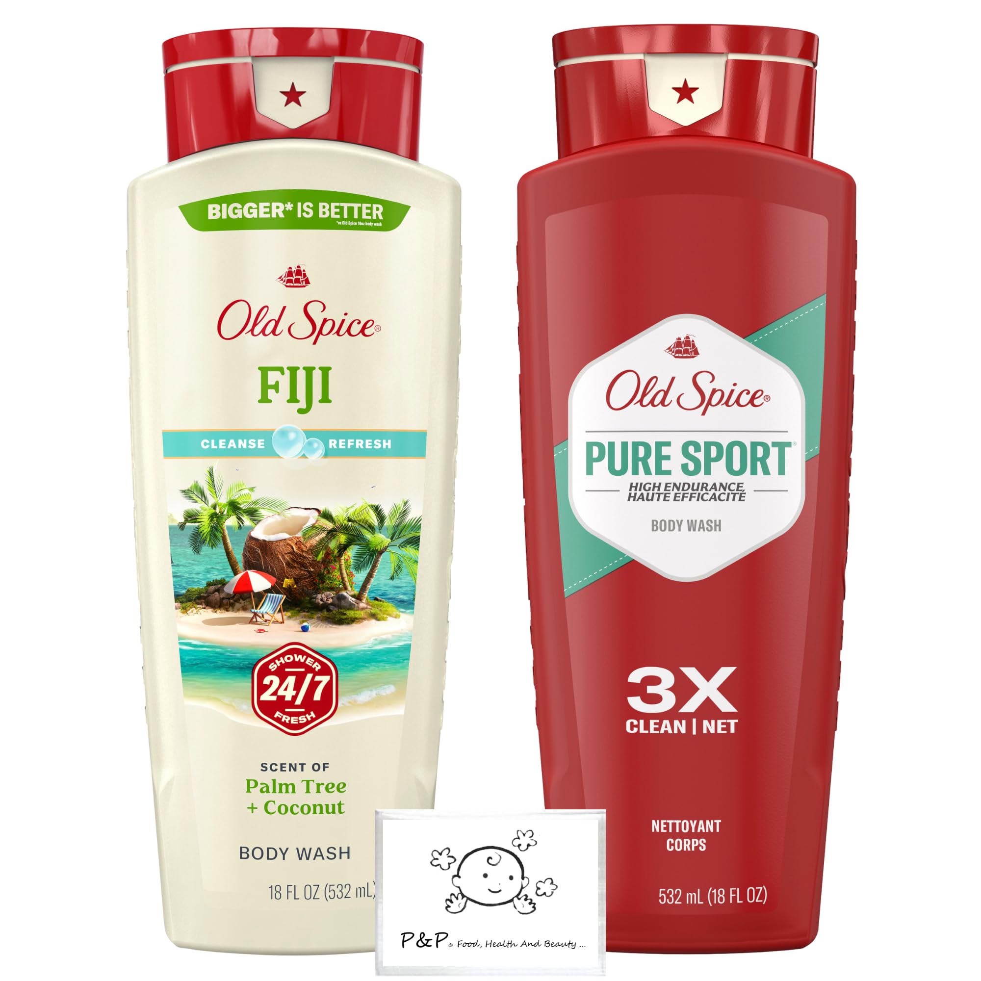 Amazon | オールドスパイス ボディウォッシュ フィジー 473ml ピュア